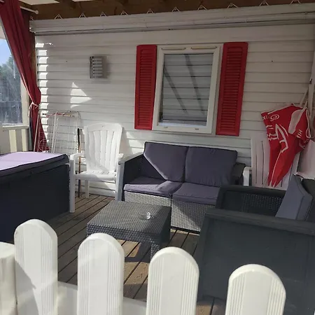 Kemp Mobil Climatise Au Domaine Lalande A Mimizan-Plage